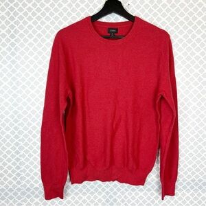 NWT J. Crew Men’s Cotton Crewneck Sweater in Garter Stitch